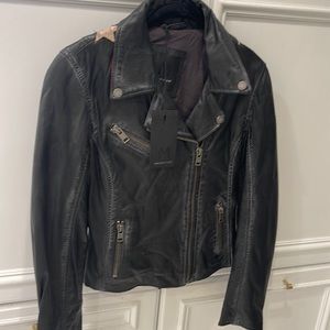Mauritius Christy leather jacket